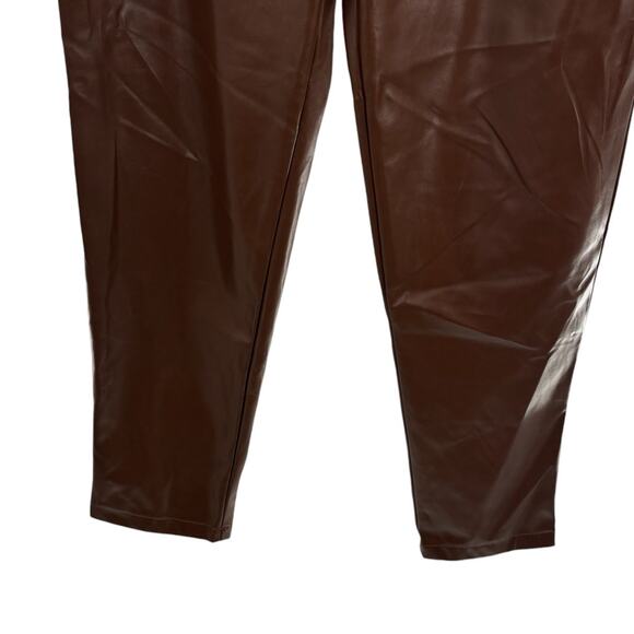 Princess Polly Brown Love Club Vegan Leather Pants - Picture 5 of 11